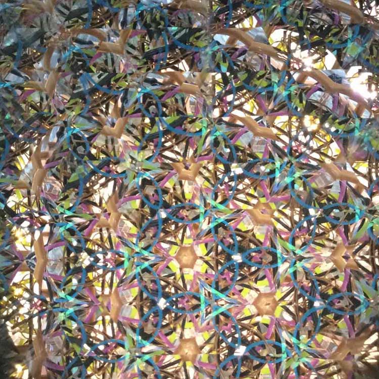 万華鏡作家 中里保子のfleur de cristal ドライオブジェクト画像